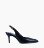 Other image of Slingback pump - Jamie 70 - Python-print leather - Black