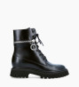 Other image of Lace up rangers boot - Juno - Smooth calf leather- Black