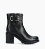 Other image of Biker boot with buckle - Justy 70 - Smooth leather - Black