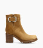 Other image of Biker boot with buckle - Justy 70 - Suede leather - Cigar