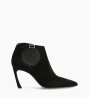 Other image of Pointy heeled chelsea boot - Lune 85 - Cashmere leather - Black
