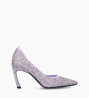 Other image of Pump - La Rose 85 - Glitter/Nappa leather - Iris