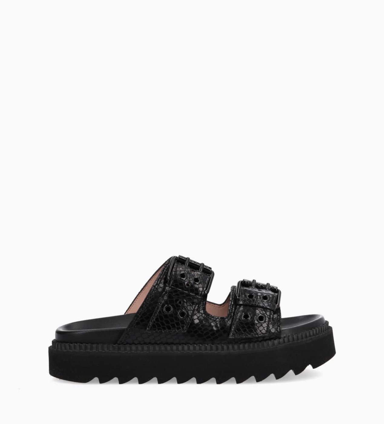 Mule noir on sale