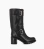 Other image of Biker high boot - Biker 70 - Smooth leather - Black