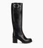 Other image of Biker high boot with zip - Justy 70 - Smooth leather - Black