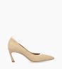 Other image of Pump - La Rose 65 - Cashmere leather/Nappa leather - Camel/White