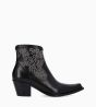 Other image of Western ankle boot with studs - Sadie 50 - Smooth calf leather - Black