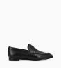 Other image of Squared heeled loafer - Anaïs - Shiny calf smooth leather - Black