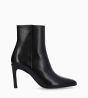Other image of Heeled boot with zip - Stella 85 - Shiny calf smooth leather - Black