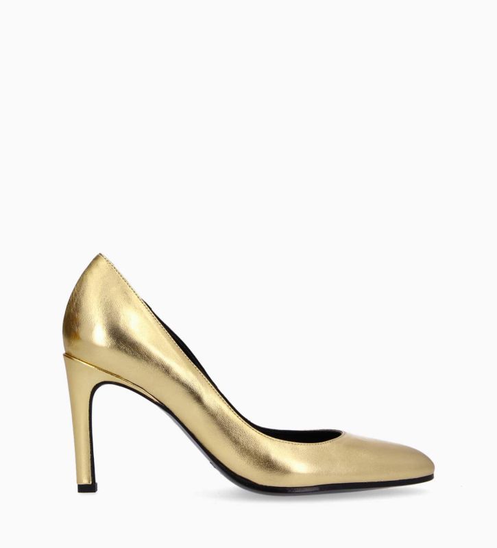 free lance Mirri 85 Escarpin Cuir métallisé Or