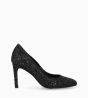 Other image of Pump - Mirri 85 - Glitter canvas - Onyx/Black