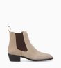 Autre image de Bottine western chelsea - Kim 40 - Cuir velours -Taupe