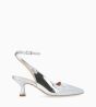 Other image of Slingback pump - Suzy 60 - Metallic Leather - Silver