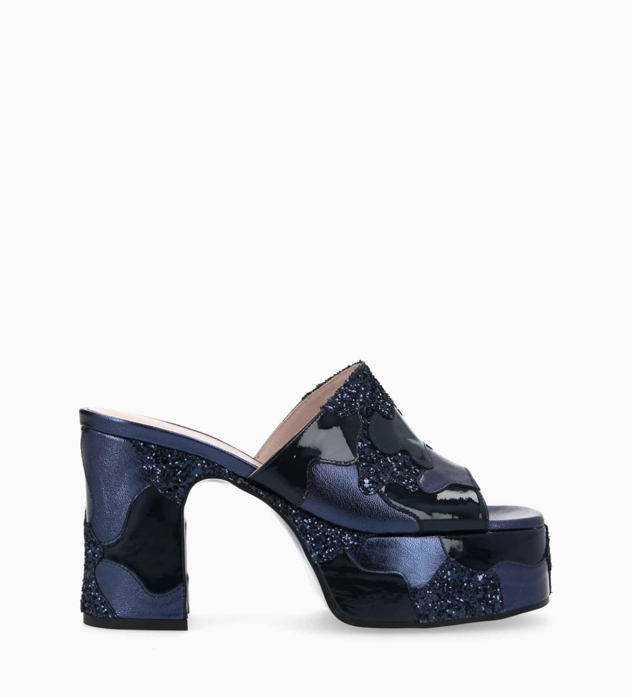 Fabric mules on sale