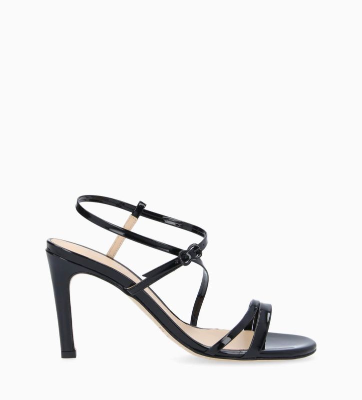 free lance Bella 85 Sandale à talon Cuir vernis Noir