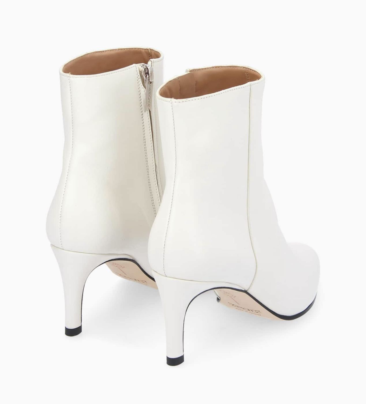 Bottine deals talon brillant