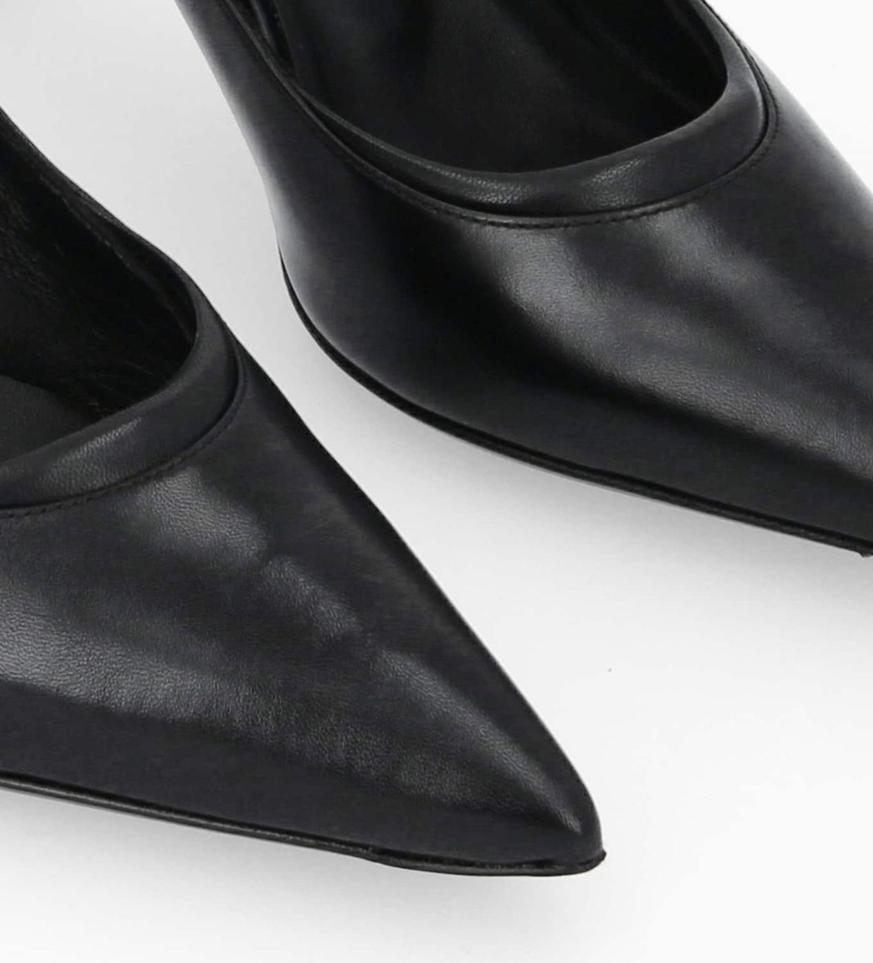 Pump - La Rose 65 - Shiny calf leather/Nappa leather - Black