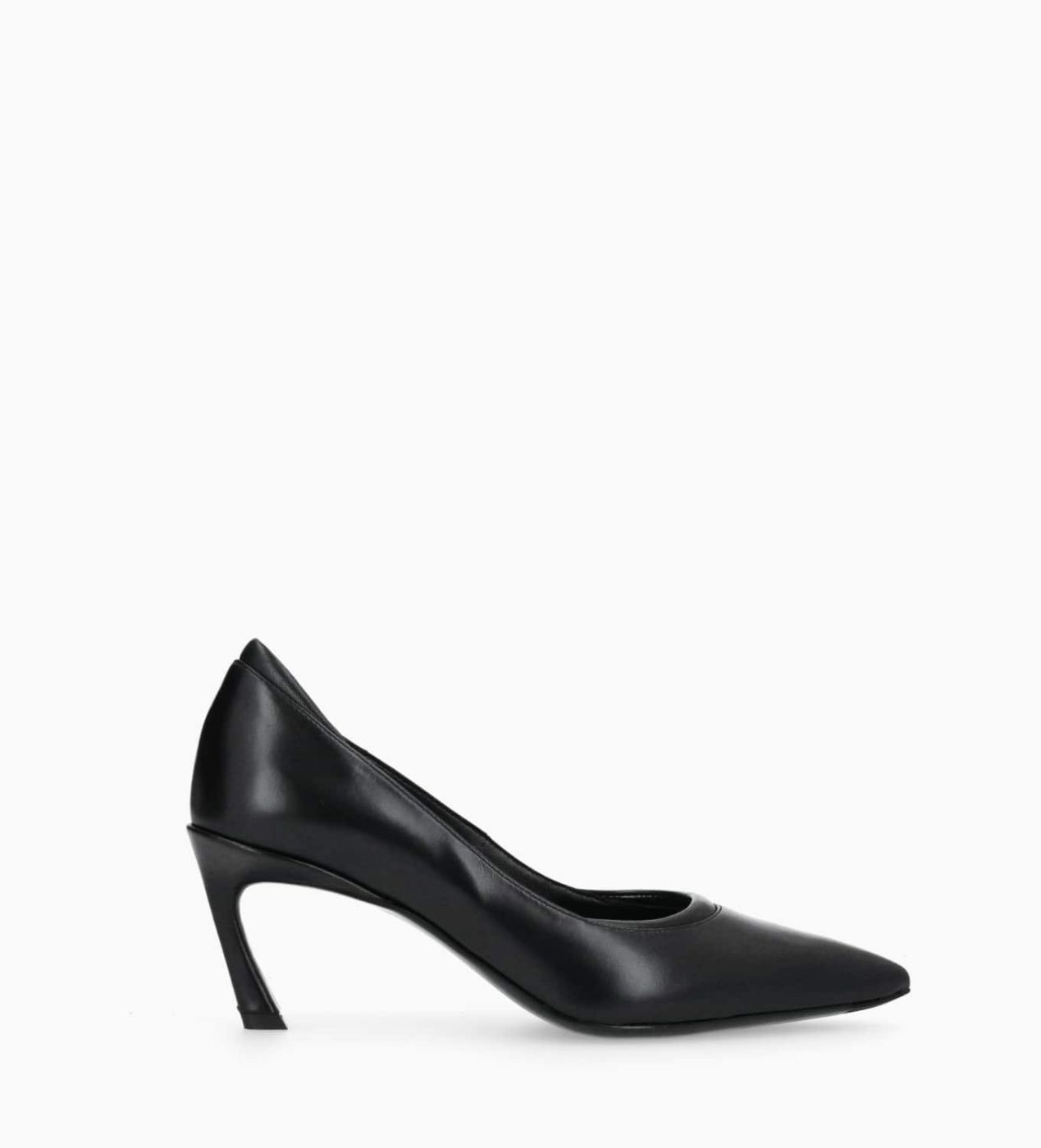 Pump - La Rose 65 - Shiny calf leather/Nappa leather - Black
