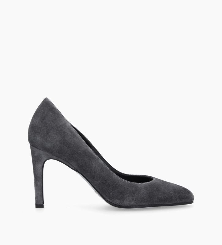 free lance Mirri 85 Escarpin Cuir velours Stone