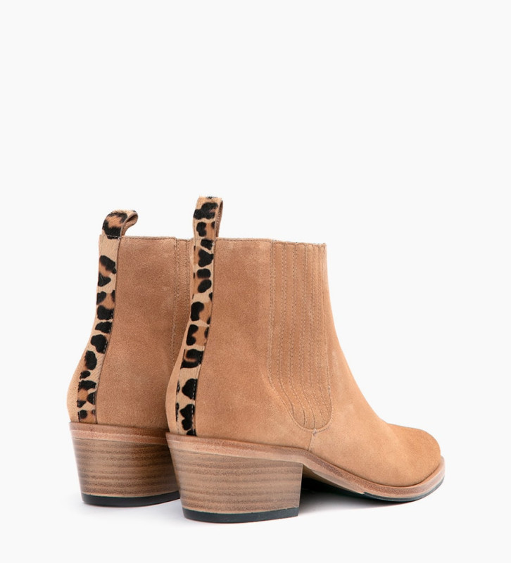 bottines imprimées