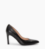 Other image of Pump with pointed toe and stiletto heel Forel 7 - Smooth calf leather - Black